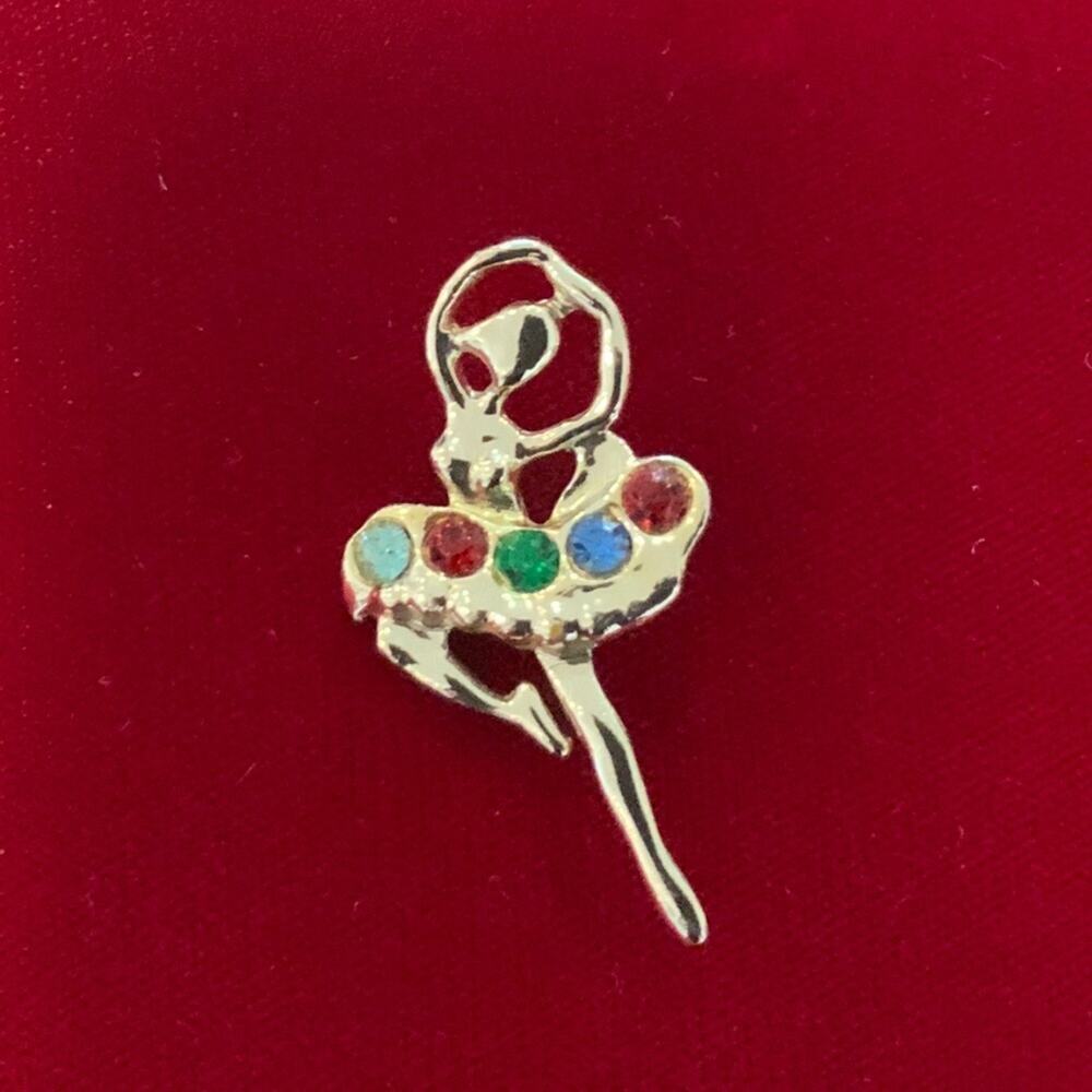 Vintage Ballerina Brooch